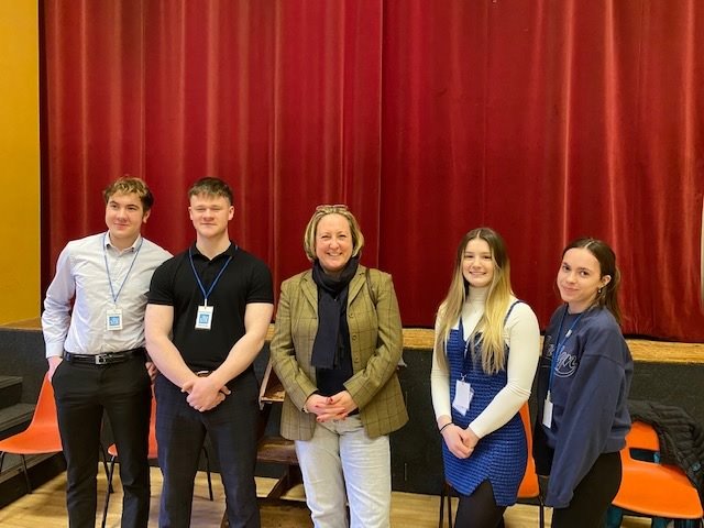 MP Holds Q&A With Berwick Academy Sixth Formers | Anne-Marie Trevelyan